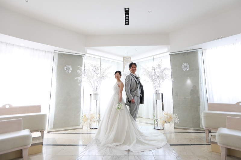 小さな結婚式 神戸モザイク店_チャペルで撮影できる