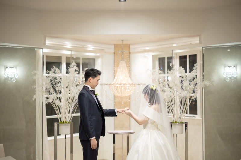 結婚式の演出を行いながら撮影♪