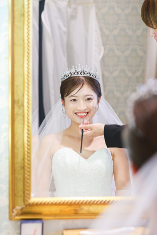 メイクアップシーン撮影