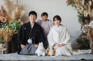 小さな結婚式 神戸モザイク店_【家族の笑顔いっぱい】ファミリーフォトウェディング