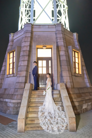 小さな結婚式 神戸モザイク店_ハーバーランドロケーション×Wedding Dress