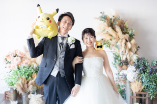 小さな結婚式 神戸モザイク店_スタジオ×洋装