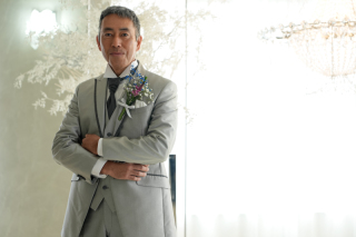 小さな結婚式 神戸モザイク店_チャペル×洋装