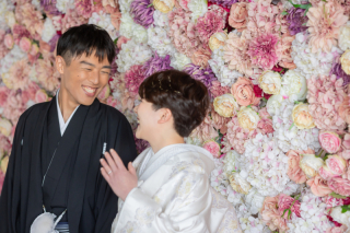 小さな結婚式 神戸モザイク店_スタジオ&times;和装