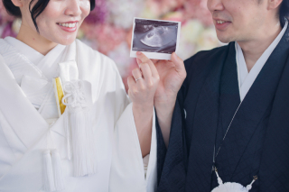 小さな結婚式 神戸モザイク店_【今しか残せない】マタニティフォトウェディング