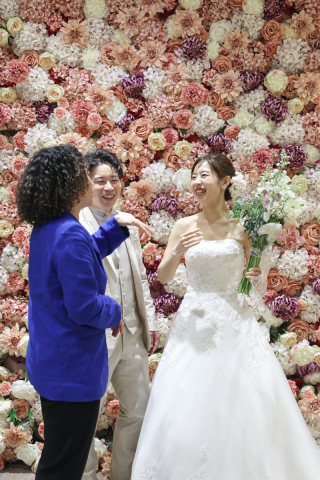 小さな結婚式 神戸モザイク店_スタジオ×洋装