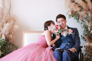 小さな結婚式 神戸モザイク店_スタジオ×洋装