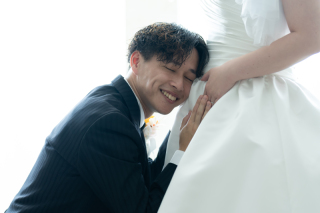 小さな結婚式 神戸モザイク店_【今しか残せない】マタニティフォトウェディング