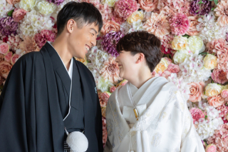 小さな結婚式 神戸モザイク店_スタジオ&times;和装