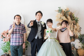 小さな結婚式 神戸モザイク店_スタジオ×洋装