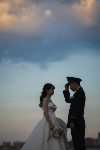 小さな結婚式 神戸モザイク店_ハーバーランドロケーション×Wedding Dress