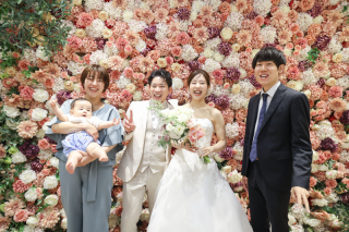 小さな結婚式 神戸モザイク店_スタジオ×洋装