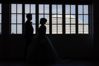 小さな結婚式 神戸モザイク店_スタジオ×洋装