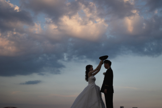 小さな結婚式 神戸モザイク店_ハーバーランドロケーション×Wedding Dress