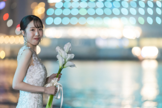 小さな結婚式 神戸モザイク店_ハーバーランドロケーション×Wedding Dress