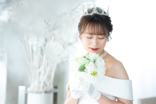 小さな結婚式 神戸モザイク店_【素敵な時間をひとり占め♡】ソロフォトウェディング