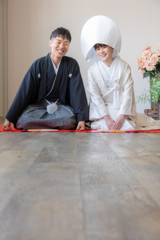 小さな結婚式 神戸モザイク店_スタジオ&times;和装