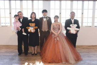小さな結婚式 神戸モザイク店_スタジオ×洋装