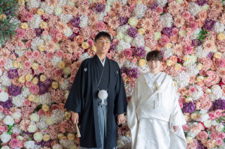 小さな結婚式 神戸モザイク店_スタジオ&times;和装