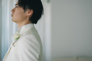 小さな結婚式 神戸モザイク店_チャペル×洋装