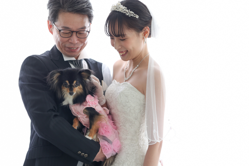 わんちゃんとのフォトウエディング！