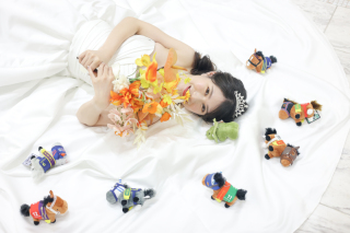 小さな結婚式 神戸モザイク店_スタジオ×洋装