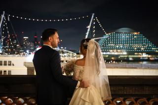 小さな結婚式 神戸モザイク店_【チャペル・スタジオどっちもOK】ちょっと外撮影