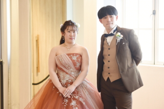 小さな結婚式 神戸モザイク店_スタジオ×洋装