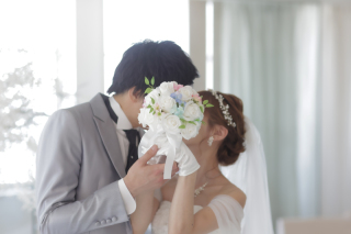 小さな結婚式 神戸モザイク店_チャペル×洋装