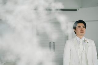 小さな結婚式 神戸モザイク店_チャペル×洋装