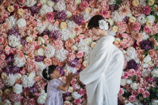 小さな結婚式 神戸モザイク店_スタジオ×和装