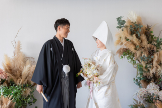 小さな結婚式 神戸モザイク店_スタジオ&times;和装