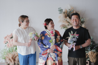 小さな結婚式 神戸モザイク店_【家族の笑顔いっぱい】ファミリーフォトウェディング