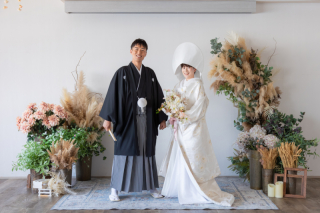 小さな結婚式 神戸モザイク店_スタジオ&times;和装