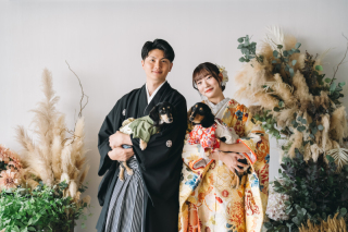 小さな結婚式 神戸モザイク店_【大切な家族も一緒に】ペットとフォトウェディング