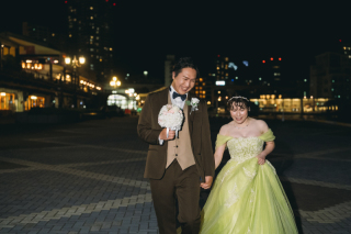 小さな結婚式 神戸モザイク店_ハーバーランドロケーション×Wedding Dress