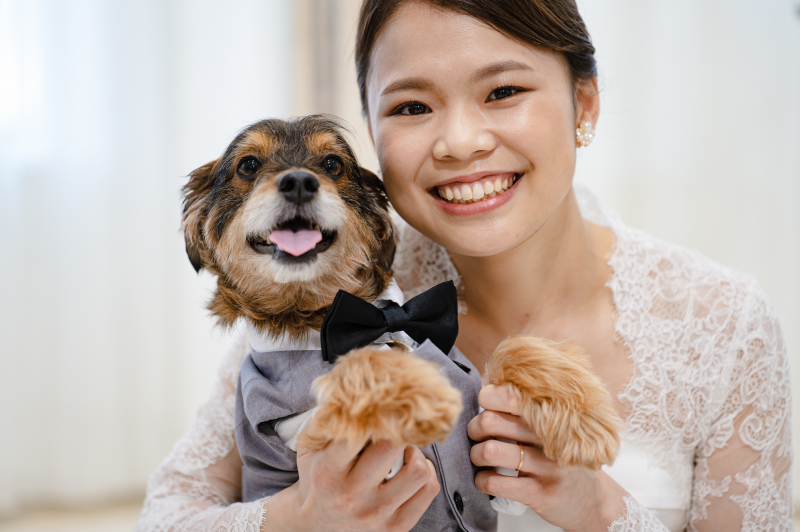 愛する我が子とのフォトウエディング