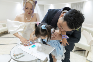 小さな結婚式 神戸モザイク店_【家族の笑顔いっぱい】ファミリーフォトウェディング