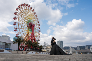 小さな結婚式 神戸モザイク店_ハーバーランドロケーション×Wedding Dress
