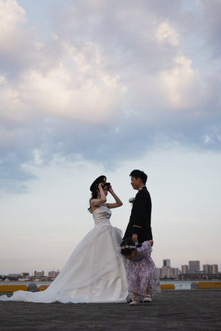 小さな結婚式 神戸モザイク店_ハーバーランドロケーション×Wedding Dress