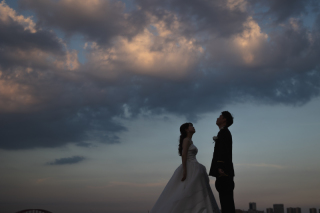 小さな結婚式 神戸モザイク店_ハーバーランドロケーション×Wedding Dress