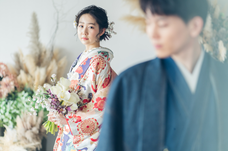 ★基本料金50％OFF★和装＆洋装各１着チャペル＋スタジオフォトプラン｜全データ付き☆150,000円→80,500円