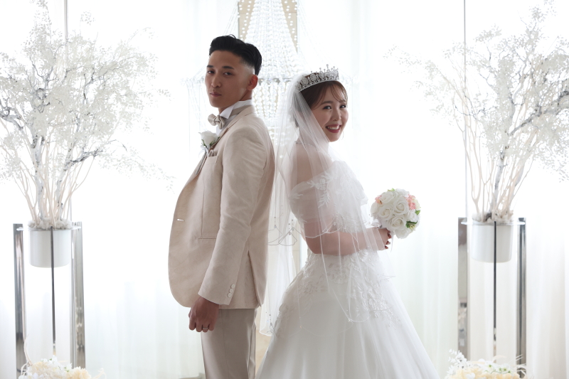 【結婚報告・年賀状にも◎】大切なご家族も一緒に撮影OK*