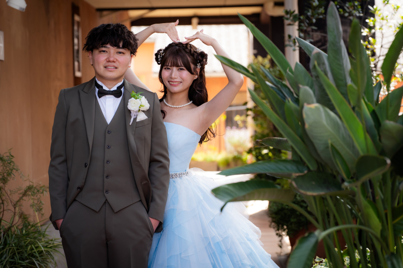 【結婚報告・年賀状にも◎】大切なご家族も一緒に撮影OK*