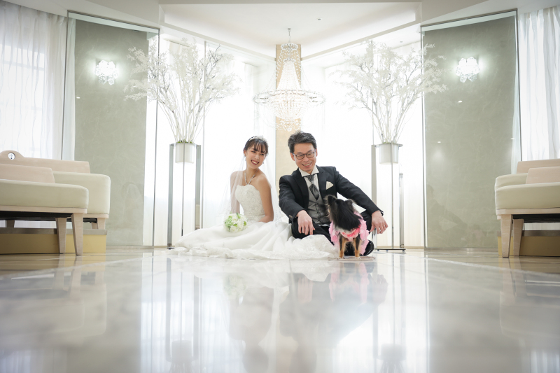 【ペットフォトプラン】大切なペットも一緒に撮影OK*(洋装フォト50カットデータの金額)