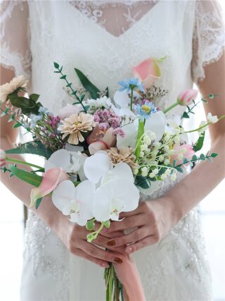 ｸﾗｯﾁﾌﾞｰｹ ﾎﾜｲﾄ×ﾄﾞﾗｲmix