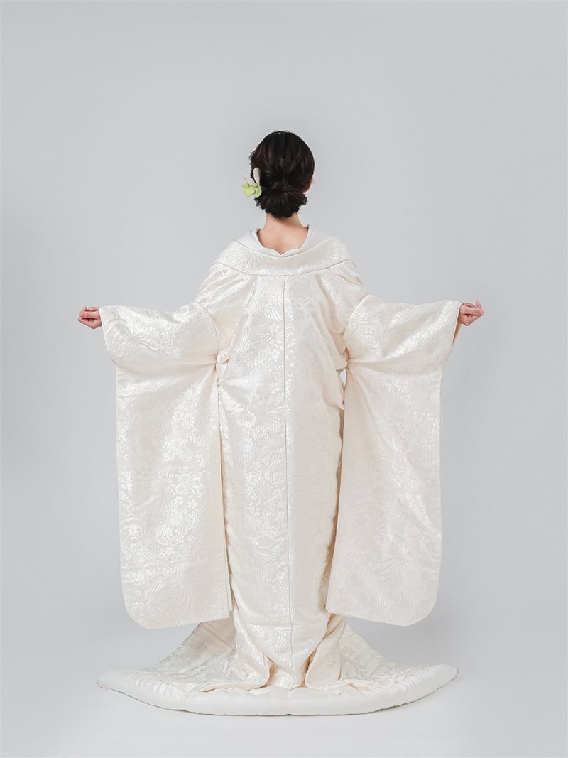 白 1084 草花鳳凰