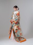 菊花青海紋(水色)