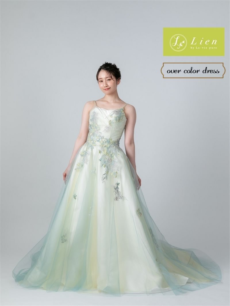 【Lien】over Aqua mauve