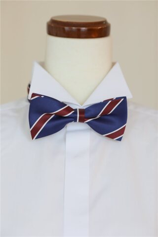 蝶ﾈｸﾀｲ ｽﾄﾗｲﾌﾟ(ﾌﾞﾙｰ×ﾚｯﾄﾞ) 